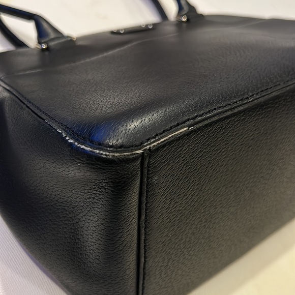 Kate Spade NY "Grove Street" Black Leather Shoulder Tote Bag black #WKRU4570 - Picture 14 of 15